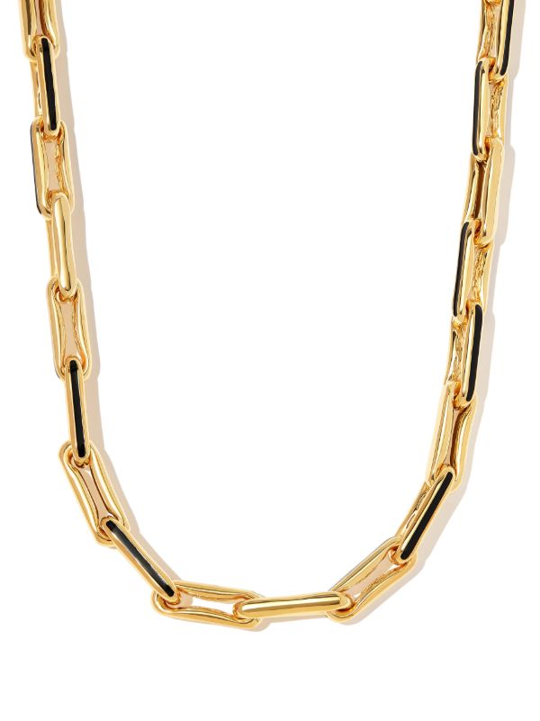 Lauren Rubinski 14K yellow gold chain-link necklace | Browns Necklaces