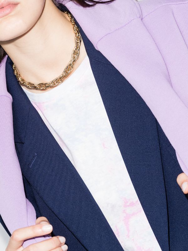 Lauren Rubinski 14K Yellow Gold Small Link Necklace | Browns Fine Necklaces