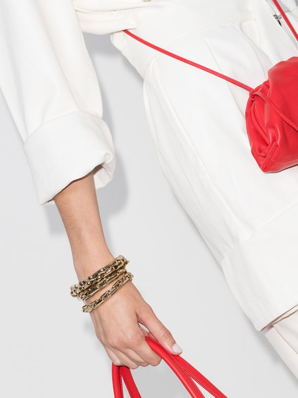 Lauren Rubinski 14K Yellow Gold Small Square Link Bracelet | Browns Fine Bracelets