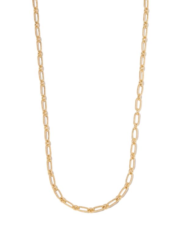 Lauren Rubinski 14K Yellow Gold Small Twist Chain Necklace | Browns Necklaces