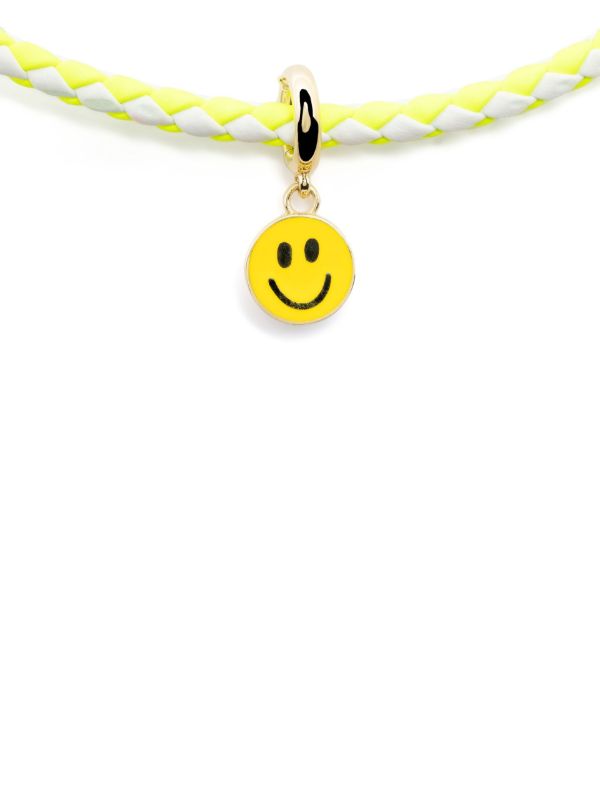 Lauren Rubinski 14K yellow gold Smiley necklace | Browns Necklaces