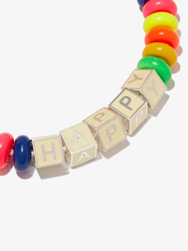 Lauren Rubinski Sterling Silver Happy Beaded Necklace | Browns Necklaces