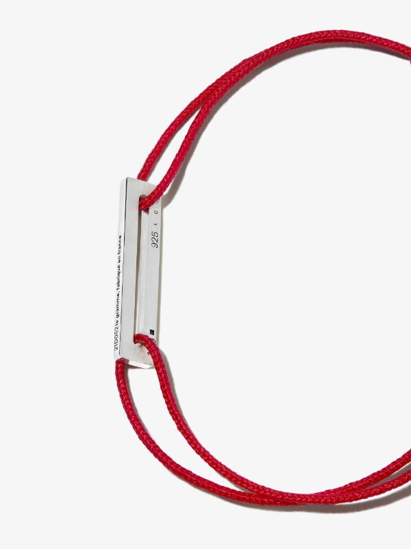 Le Gramme 17/10g Cord Bracelet | Browns Bracelets