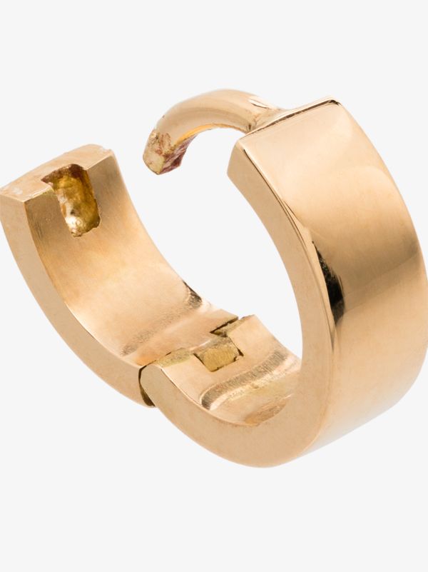 Le Gramme 18K Yellow Gold La 1.9g Polished Ribbon Hoop Earring | Browns Earrings
