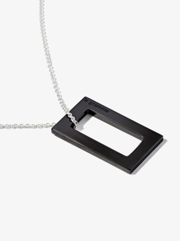 Le Gramme 2.1 Grams Ceramic Charm Necklace | Browns Necklaces