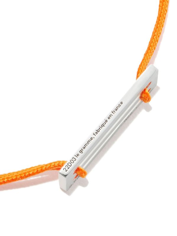 Le Gramme 2 5g Sterling Silver Cord Bracelet | Browns Bracelets