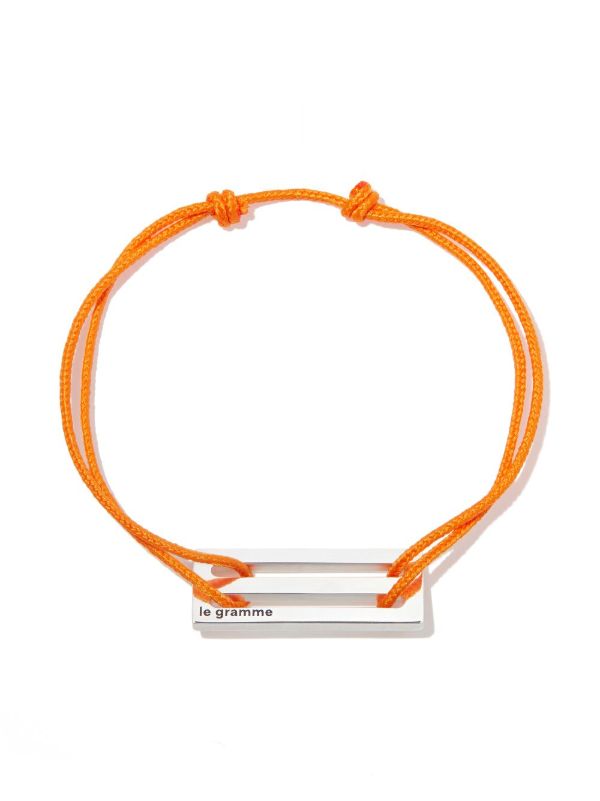 Le Gramme 2 5g sterling silver cord bracelet | Browns Bracelets