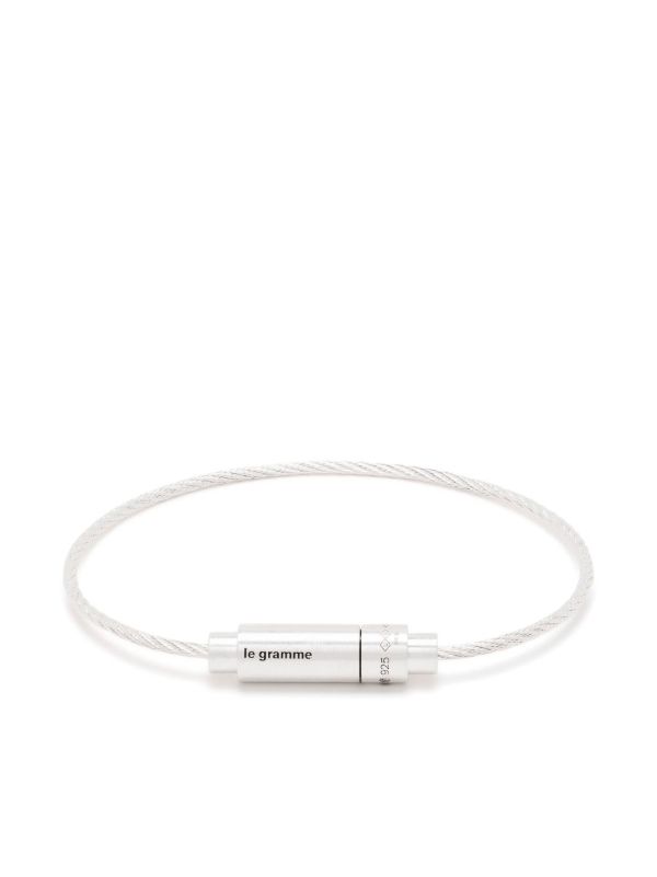 Le Gramme 9g cable triptych bracelet | Browns Bracelets