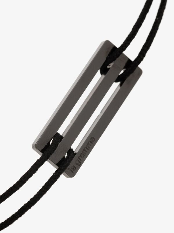Le Gramme Ceramic Cord Bracelet | Browns Bracelets