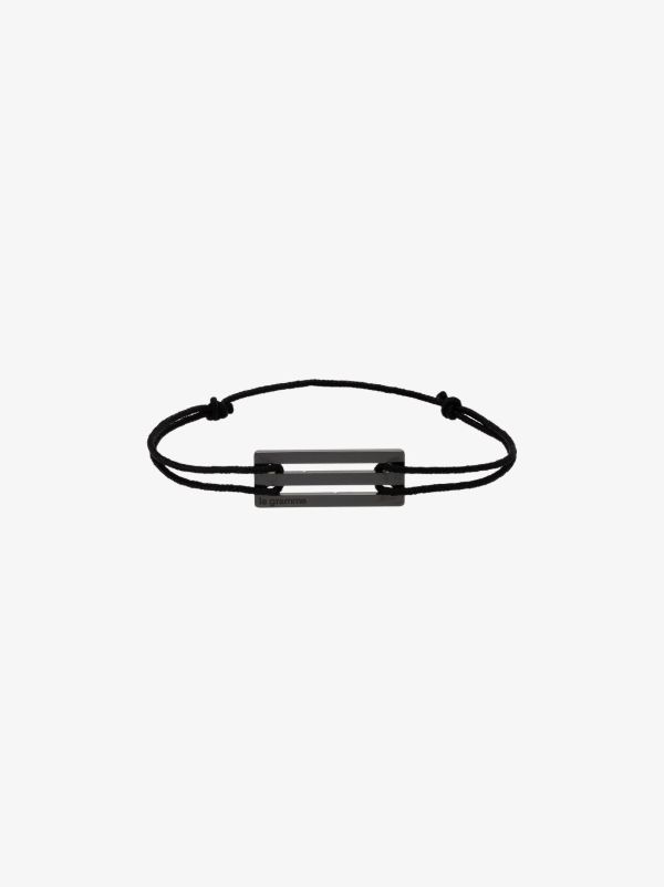 Le Gramme ceramic cord bracelet | Browns Bracelets
