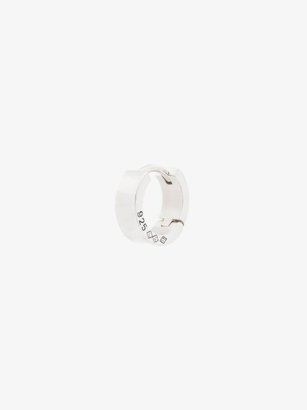 Le Gramme sterling silver La 0.8 g polished Ribbon hoop earring | Browns Earrings