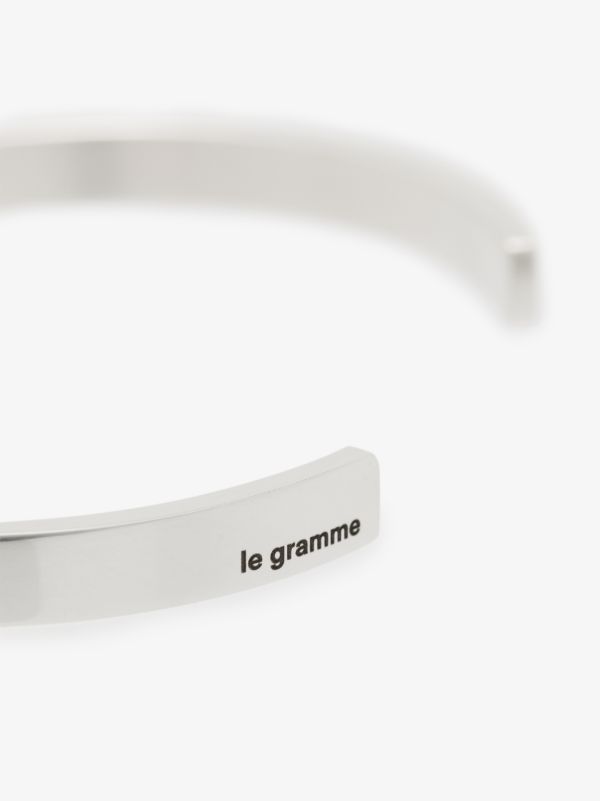 Le Gramme Sterling Silver Le 15g Polished Ribbon Bracelet | Browns Bracelets