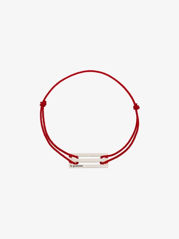 Le Gramme sterling silver Le 2.5g cord bracelet | Browns Bracelets