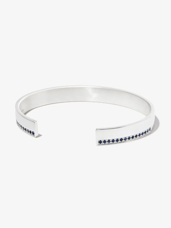 Le Gramme sterling silver le 20g polished sapphire bracelet | Browns Bracelets
