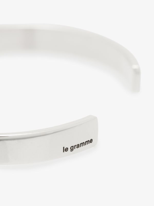 Le Gramme Sterling Silver Le 21g Polished Ribbon Bracelet | Browns Bracelets