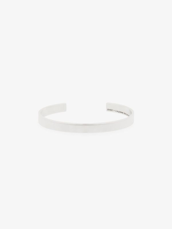 Le Gramme sterling silver Le 21g polished ribbon bracelet | Browns Bracelets