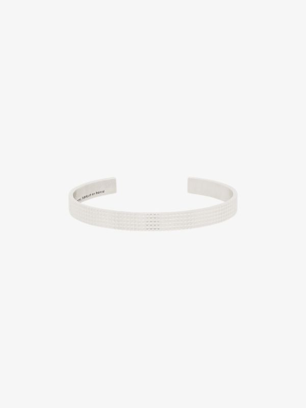 Le Gramme sterling silver Le 23g guilloché polished bracelet | Browns Bracelets