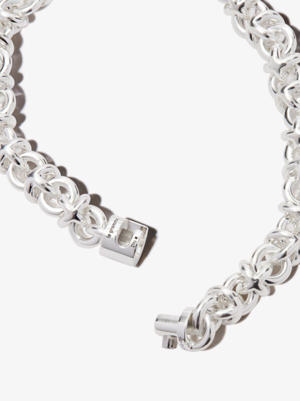 Le Gramme Sterling Silver Le 29g Entrelacs Polished Bracelet | Browns Bracelets