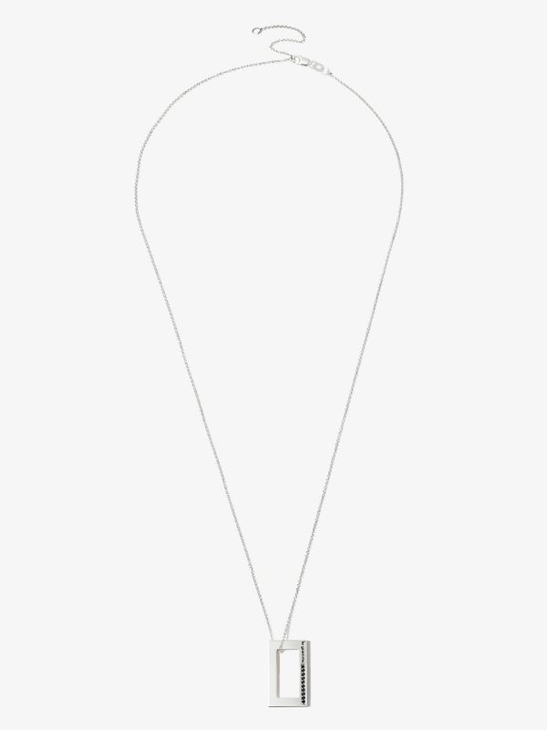 Le Gramme Sterling Silver Le 3.4g Polished Diamond Necklace | Browns Necklaces