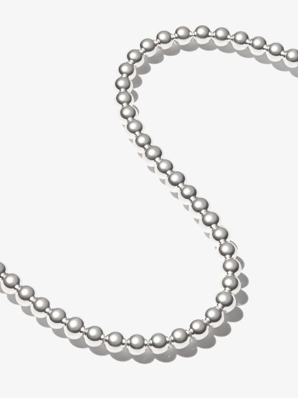 Le Gramme Sterling Silver Le 51g Polished Bead Necklace | Browns Necklaces