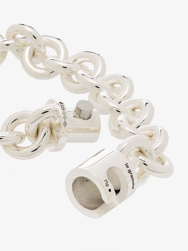 Le Gramme Sterling Silver Le 65g Entrelacs Polished Bracelet | Browns Bracelets
