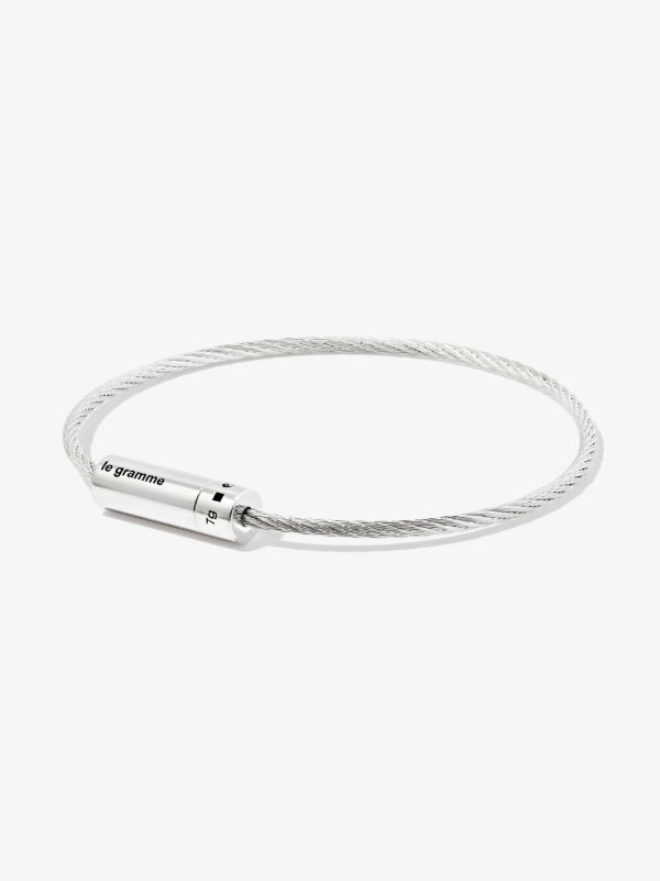 Le Gramme Sterling Silver Le 7g Polished Cable Bracelet | Browns Bracelets