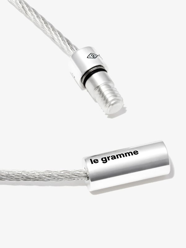 Le Gramme Sterling Silver Le 7g Polished Cable Bracelet | Browns Bracelets