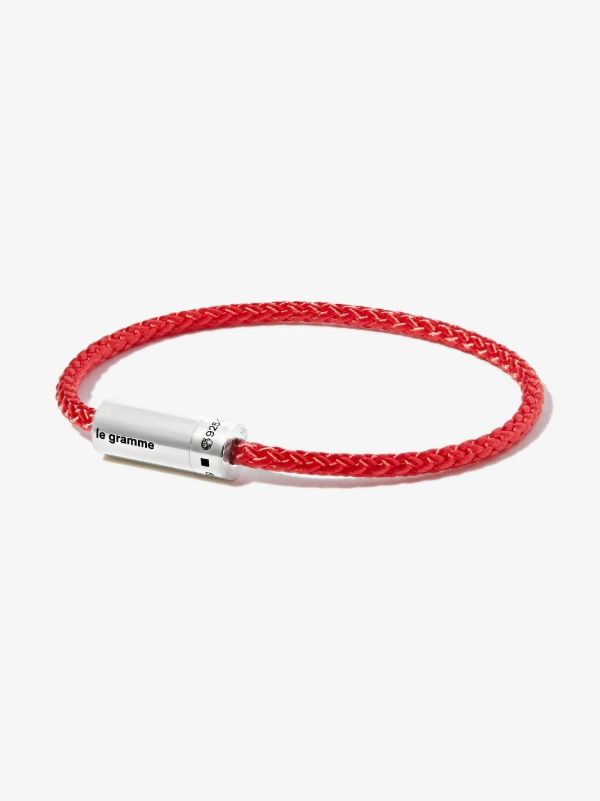 Le Gramme Sterling Silver Le 7g Polished Nato Cable Bracelet | Browns Bracelets