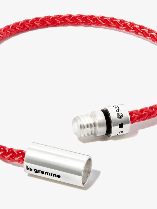 Le Gramme Sterling Silver Le 7g Polished Nato Cable Bracelet | Browns Bracelets