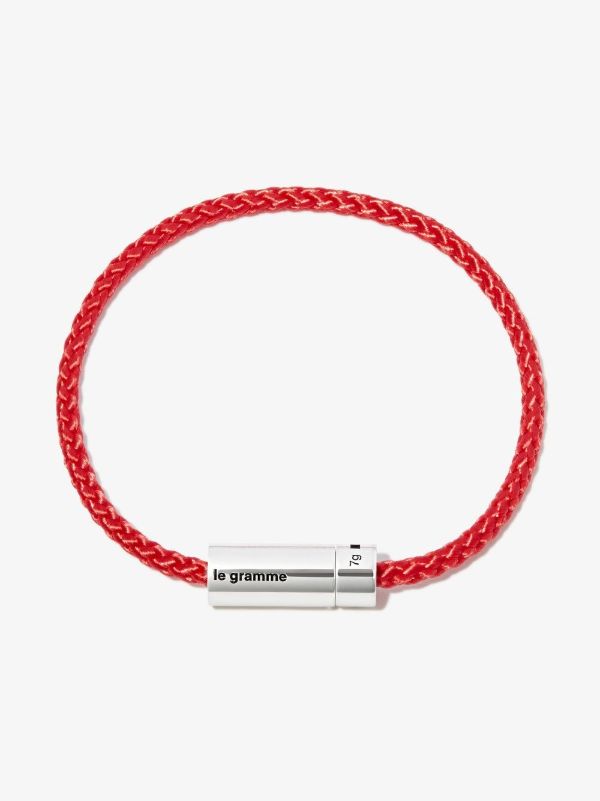 Le Gramme sterling silver le 7g polished nato cable bracelet | Browns Bracelets