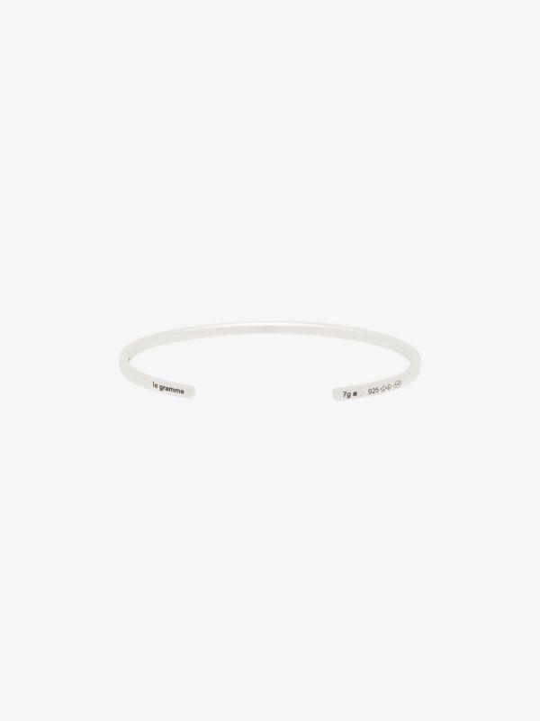 Le Gramme Sterling Silver Le 7g Ribbon Bracelet | Browns Bracelets