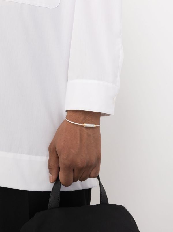Le Gramme Sterling Silver Le 9g Brushed Cable Bracelet | Browns Bracelets