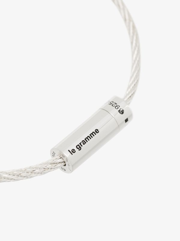 Le Gramme Sterling Silver Le 9g Polished Cable Bracelet | Browns Bracelets