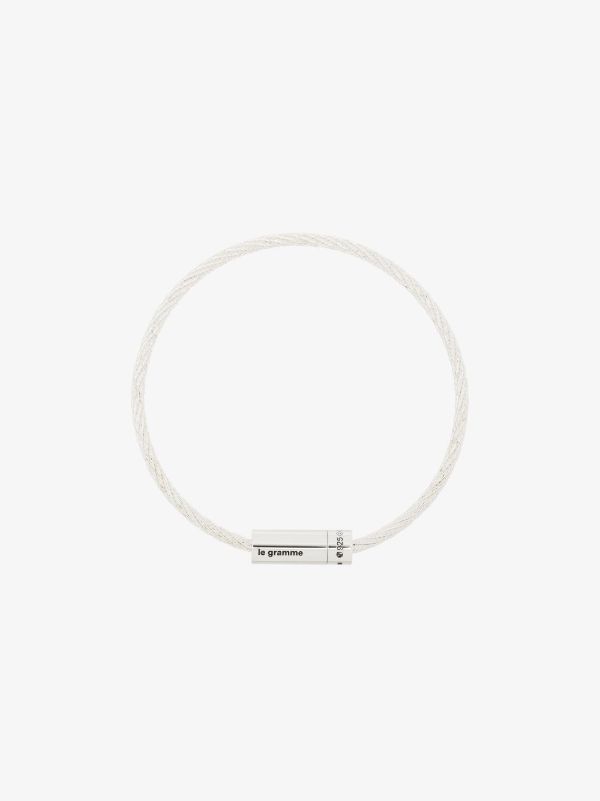 Le Gramme sterling silver Le 9g polished cable bracelet | Browns Bracelets