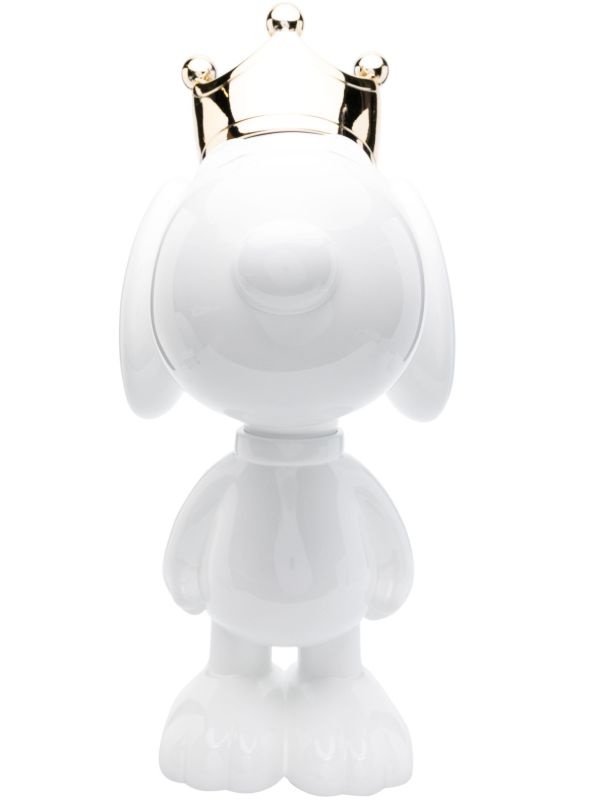 LEBLON DELIENNE White Snoopy Crown Figurine | Browns Collectibles