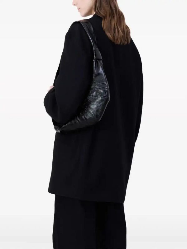 LEMAIRE Black Croissant Shoulder Bag | Browns Shoulder Bags