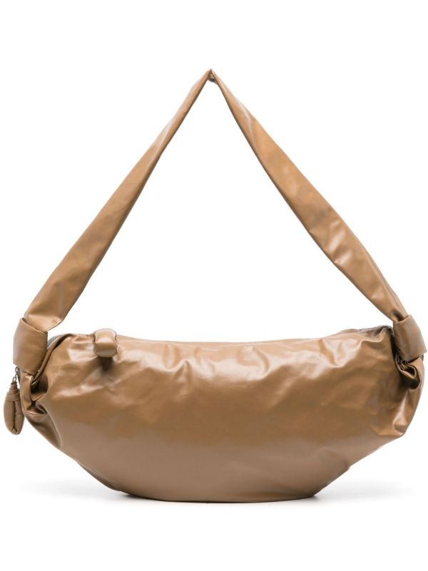 LEMAIRE Brown Croissant Medium Cross Body Bag | Browns Messenger Bags