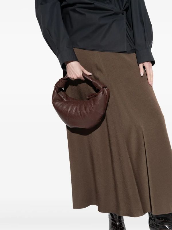 LEMAIRE Brown Mini Fortune Croissant Shoulder Bag | Browns Shoulder Bags
