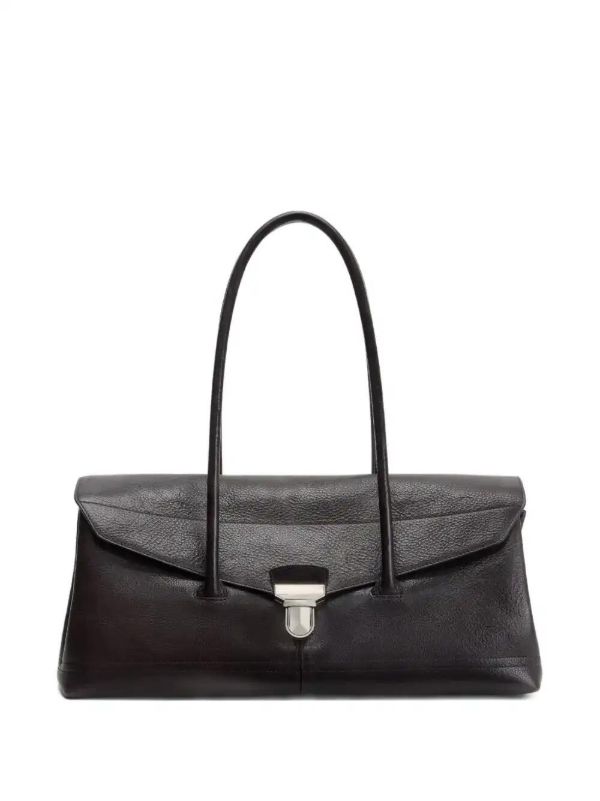 LEMAIRE Gear leather shoulder bag | Browns Shoulder Bags
