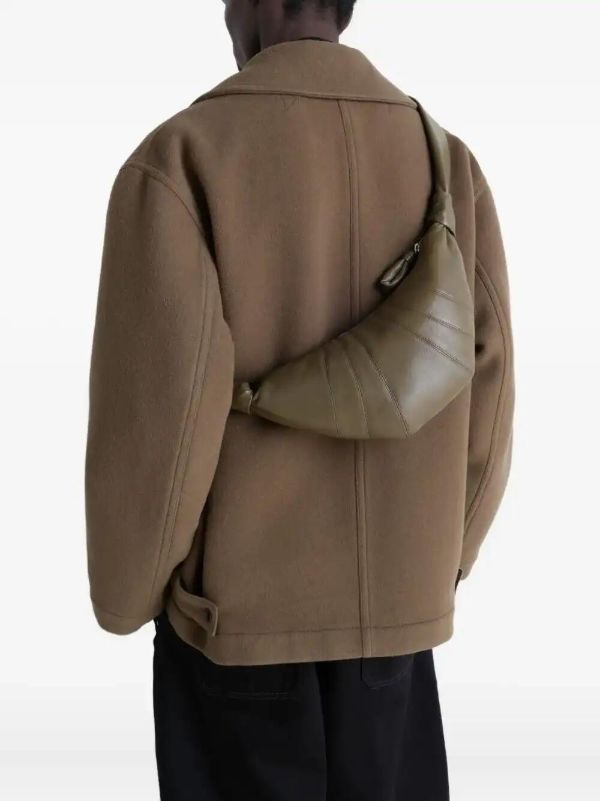 LEMAIRE Large Croissant Panelled Shoulder Bag | Browns Shoulder Bags