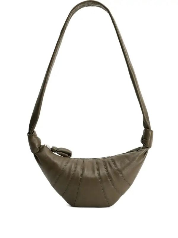 LEMAIRE large Croissant panelled shoulder bag | Browns Shoulder Bags