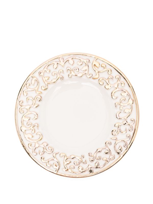 Les-Ottomans Engraved Plates (Set Of Two) | Browns Plates & Bowls