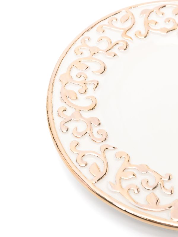 Les-Ottomans Engraved Plates (Set Of Two) | Browns Plates & Bowls