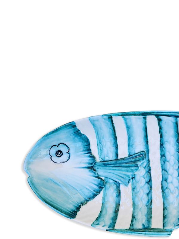 Les-Ottomans Fish-shaped Serving Plate (40cm) | Browns Plates & Bowls