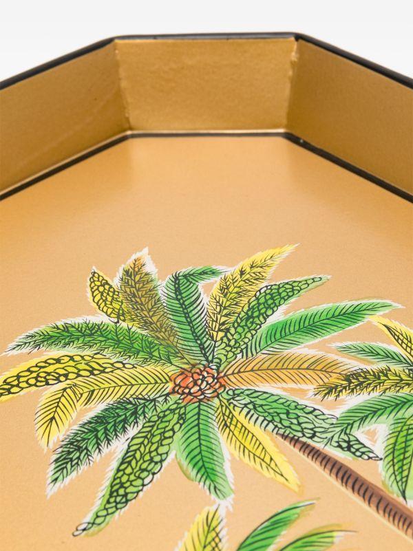 Les-Ottomans Palms Iron Tray | Browns Decorative Trays & Plates