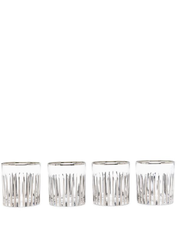 Les-Ottomans Platinum glasses (set of four) | Browns Glassware