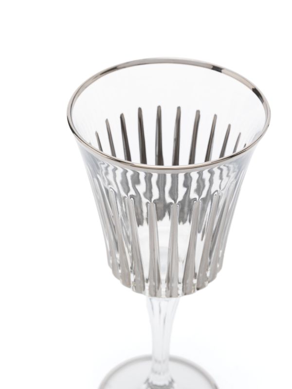 Les-Ottomans Platinum Wine Glasses (set Of Four) | Browns Glassware