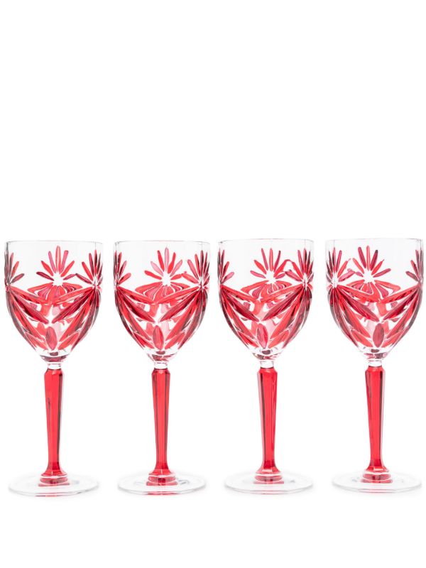 Les-Ottomans Stars wine glasses (set of four) | Browns Glassware