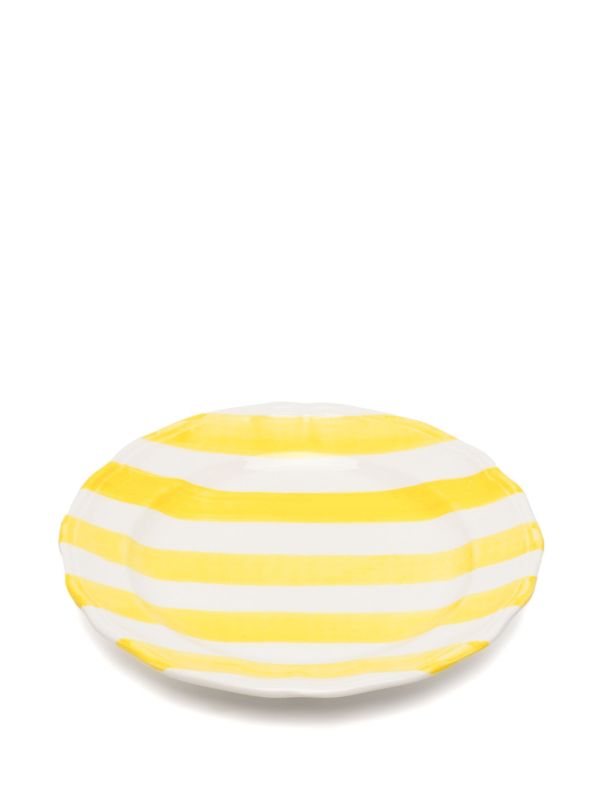 Les-Ottomans Striped Plate Set | Browns Plates & Bowls