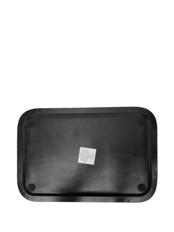Les-Ottomans X Browns Black Floral-Print Iron Tray | Browns Trays